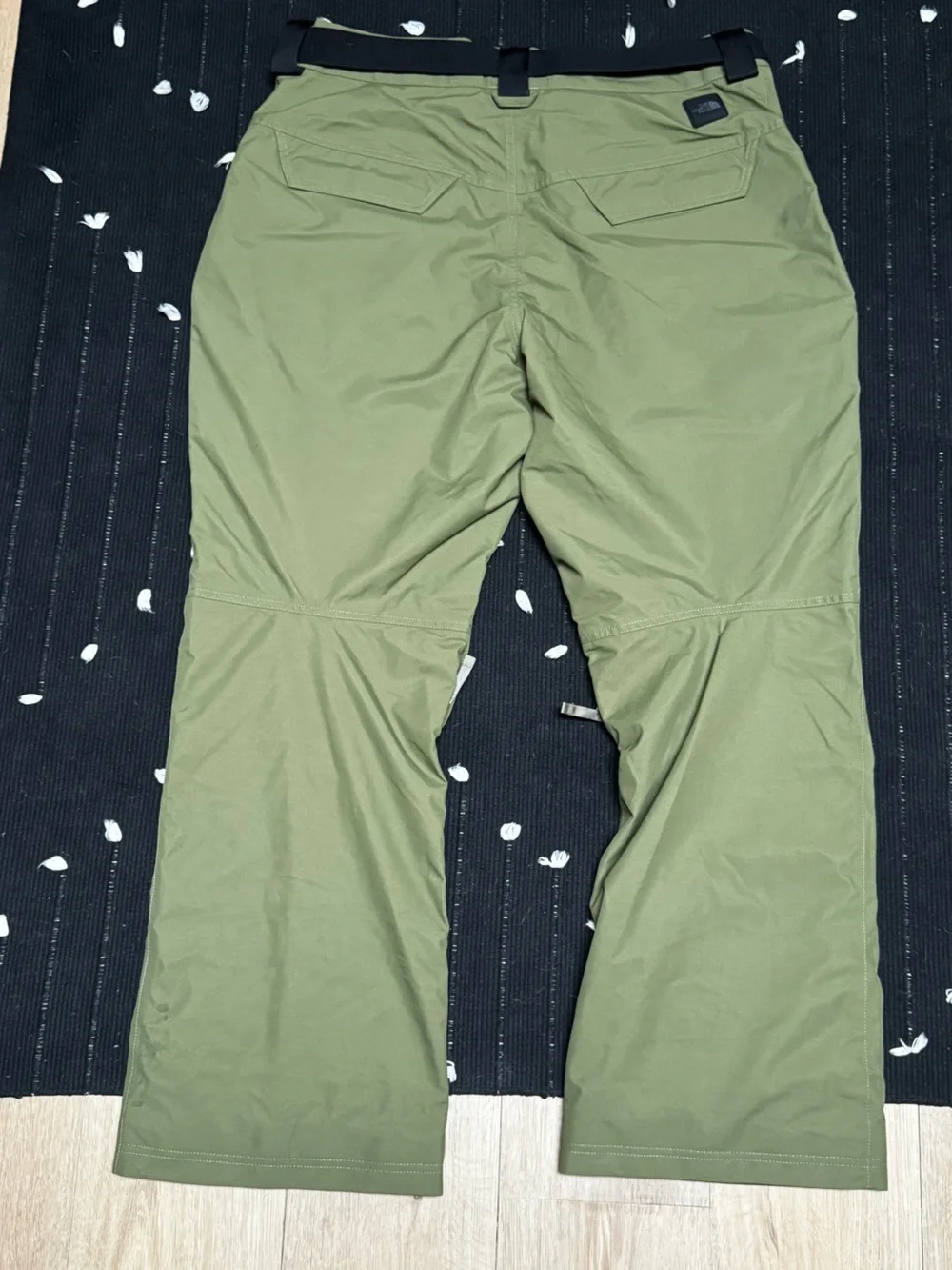 The North Face Men’s Olive Green Snow Pants Waterproof